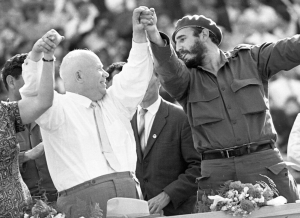 Лидер Кубинской революции Фидель Кастро впервые прибыл в СССР