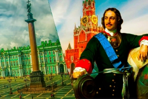 Столица России перенесена из Москвы в город Санкт-Петербург