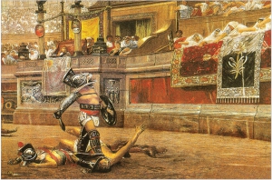 Последние гладиаторские бои в Риме