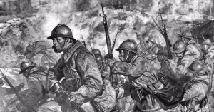 Начало битвы при Вердене (Первая мировая война)