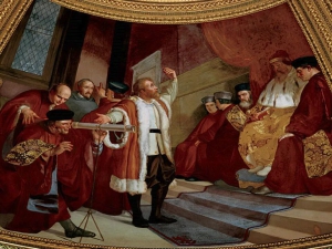 Римская церковь официально запрещает Галилею защищать гелиоцентризм