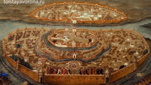 Началось строительство детинца (кремля) в Новгороде