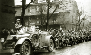 Германские войска начали оккупацию Чехословакии