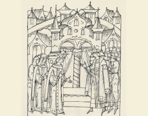 Царь Иван Грозный венчался первым браком