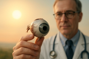 В Хьюстоне проведена первая пересадка глаза человеку