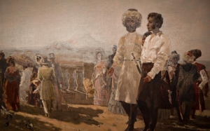 А. С. Пушкин отправился из Москвы на Кавказ в действующую армию