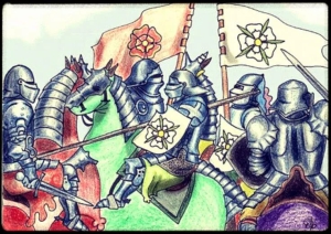 Первой битвой при Сент-Олбансе началась война Алой и Белой Розы