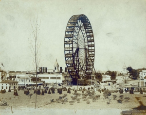 Первое колесо обозрения появилось на выставке в Чикаго