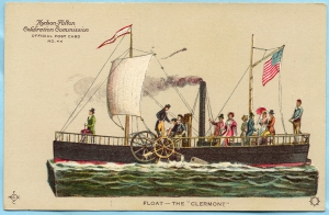 Роберт Фултон продемонстрировал на реке Сене первое паровое судно