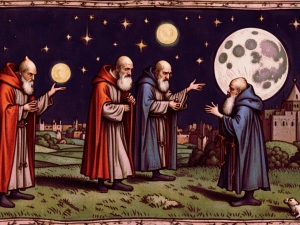 Пятеро кентерберийских монахов наблюдали взрыв на Луне