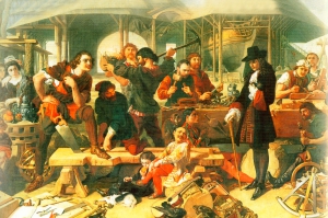 Пётр I с Великим посольством прибыл в Вену