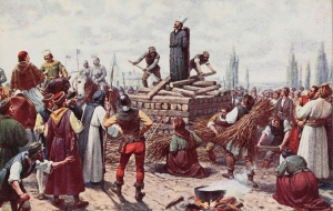 Сожжён на костре лидер чешских протестантов Ян Гус