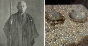 Японец Кокити Микимото впервые получил искусственный жемчуг