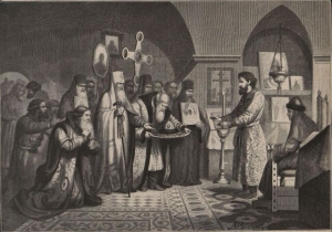 Борис Годунов избран царём России Земским соборо