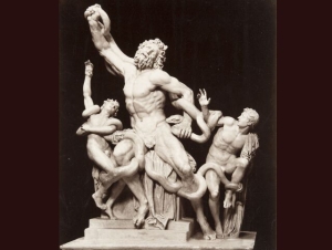 Обнаружение скульптуры «Лаокоон и его сыновья» в Риме