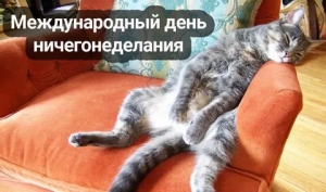 Международный день ничего неделания