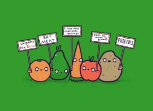 День грустного вегетарианца