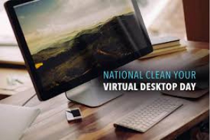Национальный день уборки на виртуальном рабочем столе