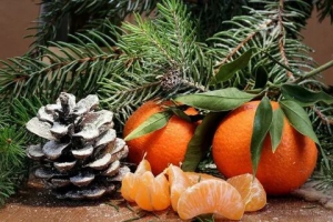 День поедания мандарина под ёлкой