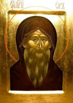 Ор Фиваидский, пустынник