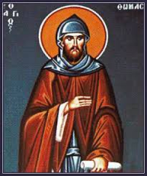 Фома Сирийский, Христа ради юродивый