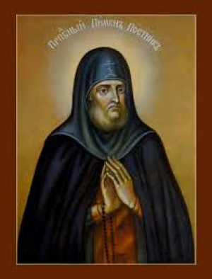 Пимен Печерский, постник