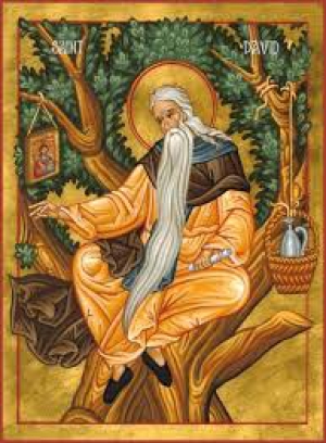 Давид Солунский (Фессалоникийский), отшельник