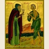 Зосима Палестинский, отшельник, икона_2