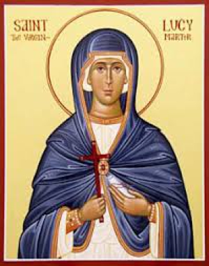 Лукия Каппадокиянка, Римская, дева