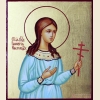 Гликерия Новгородская, дева, икона_1