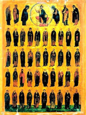Собор преподобных отец, на Богошественной Горе Синай подвизавшихся