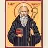 Венедикт Нурсийский, икона_4