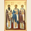 Собор вселенских учителей и святителей Василия Великого, Григория Богослова и Иоанна Златоустого, икона_2